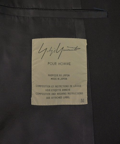 yohji yamamoto POUR HOMME（ヨウジヤマモトプールオム）テーラードジャケット 紺 サイズ:M メンズ/2200704469112