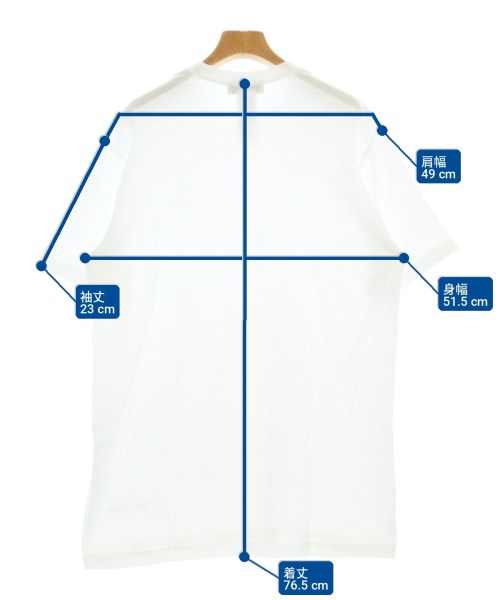 yohji yamamoto POUR HOMME（ヨウジヤマモトプールオム）Tシャツ・カットソー 白 サイズ:3(M位) メンズ/2200705748025