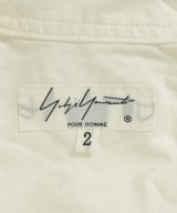 yohji yamamoto POUR HOMME（ヨウジヤマモトプールオム）カジュアルシャツ 白 サイズ:2(S位) メンズ/2200706555110