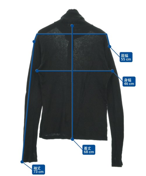 yohji yamamoto POUR HOMME（ヨウジヤマモトプールオム）カーディガン 黒 サイズ:3(M位) メンズ/2200707006130