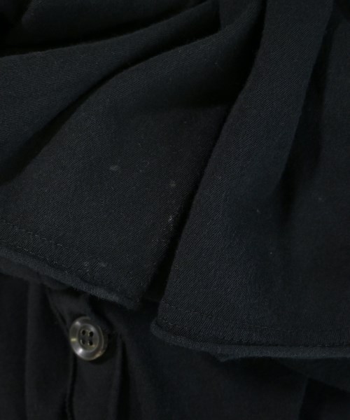 yohji yamamoto POUR HOMME（ヨウジヤマモトプールオム）カジュアルシャツ 黒 サイズ:3(M位) メンズ/2200704955011