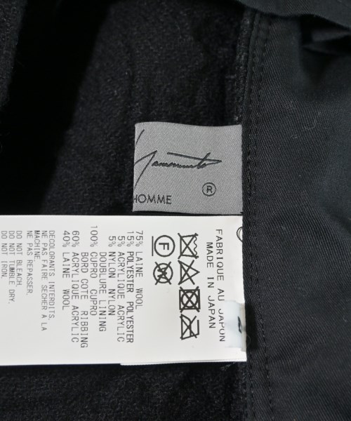 yohji yamamoto POUR HOMME（ヨウジヤマモトプールオム）その他 黒 サイズ:2(S位) メンズ/2200707360188