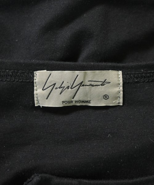 yohji yamamoto POUR HOMME（ヨウジヤマモトプールオム）Tシャツ・カットソー 黒 サイズ:3(M位) メンズ/2200707492018