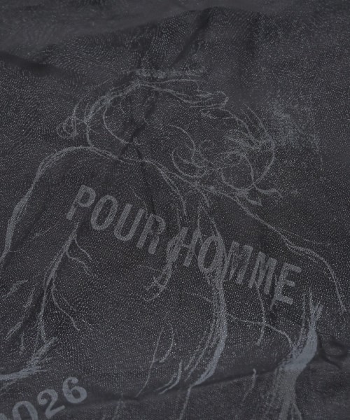 yohji yamamoto POUR HOMME（ヨウジヤマモトプールオム）小物類（その他） 黒 サイズ:- メンズ/2200707637051