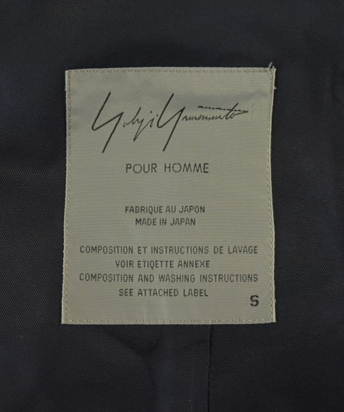 yohji yamamoto POUR HOMME（ヨウジヤマモトプールオム）テーラードジャケット 紺 サイズ:S メンズ/2200704315013
