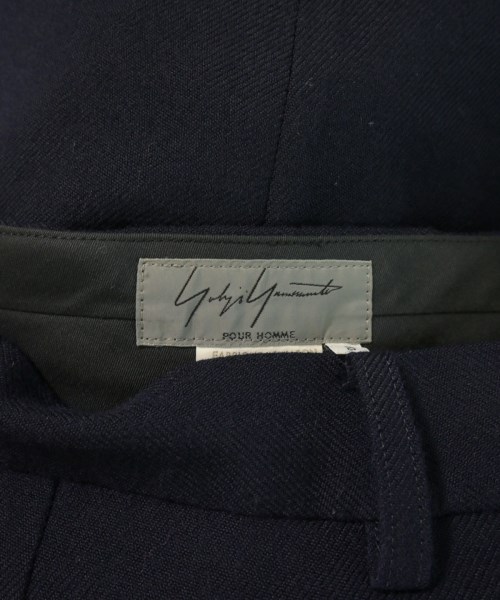 yohji yamamoto POUR HOMME（ヨウジヤマモトプールオム）スラックス 紺 サイズ:S メンズ/2200704315020