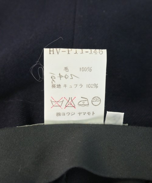 yohji yamamoto POUR HOMME（ヨウジヤマモトプールオム）スラックス 紺 サイズ:S メンズ/2200704315020