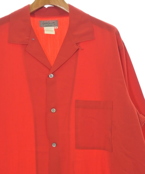 yohji yamamoto POUR HOMME（ヨウジヤマモトプールオム）カジュアルシャツ 赤 サイズ:S メンズ/2200704315075