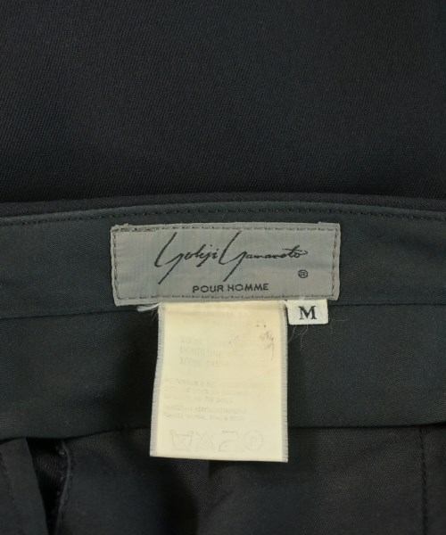 yohji yamamoto POUR HOMME（ヨウジヤマモトプールオム）スラックス 黒 サイズ:M メンズ/2200704315129