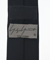 yohji yamamoto POUR HOMME（ヨウジヤマモトプールオム）ネクタイ 黒 サイズ:- メンズ/2200708709078