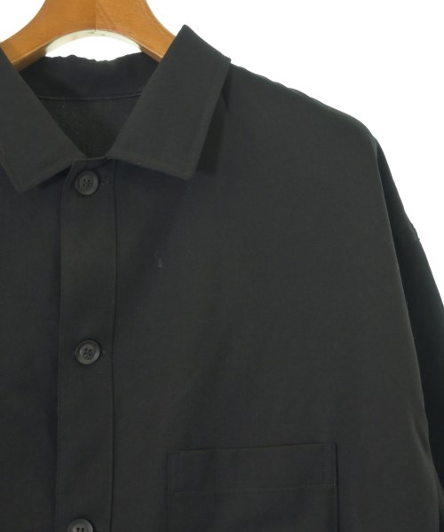 yohji yamamoto POUR HOMME（ヨウジヤマモトプールオム）カジュアルシャツ 黒 サイズ:4(L位) メンズ/2200708922149