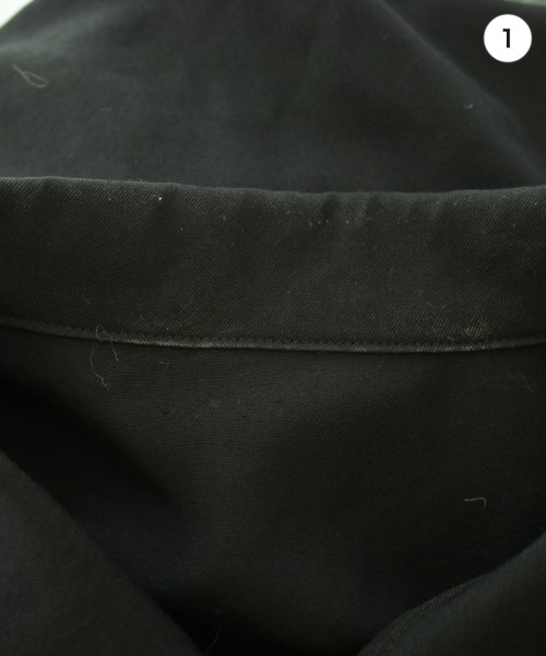 yohji yamamoto POUR HOMME（ヨウジヤマモトプールオム）カジュアルシャツ 黒 サイズ:4(L位) メンズ/2200708922149