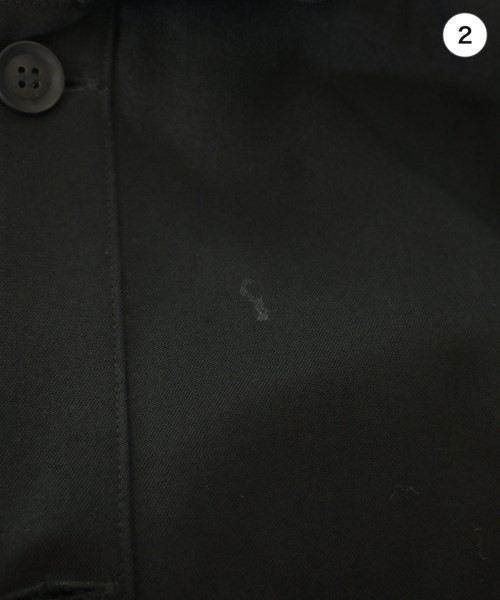 yohji yamamoto POUR HOMME（ヨウジヤマモトプールオム）カジュアルシャツ 黒 サイズ:4(L位) メンズ/2200708922149