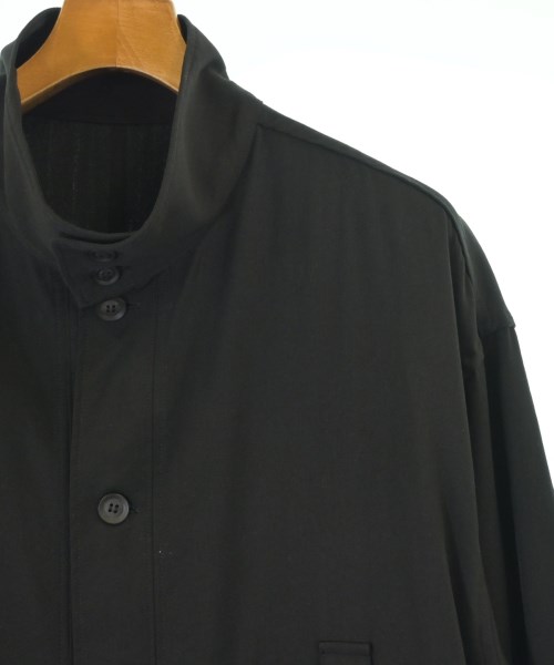 yohji yamamoto POUR HOMME（ヨウジヤマモトプールオム）カジュアルシャツ 黒 サイズ:1(XS位) メンズ/2200709141037
