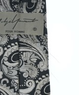 yohji yamamoto POUR HOMME（ヨウジヤマモトプールオム）ネクタイ 黒 サイズ:- メンズ/2200709593010