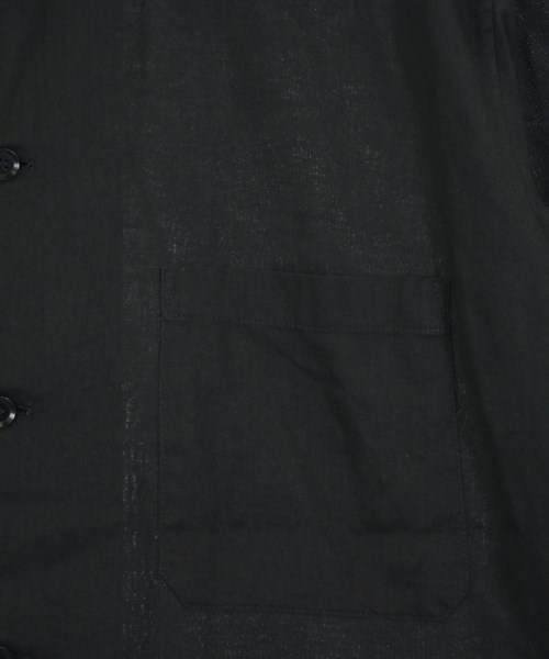yohji yamamoto POUR HOMME（ヨウジヤマモトプールオム）カジュアルシャツ 黒 サイズ:2(S位) メンズ/2200709990048