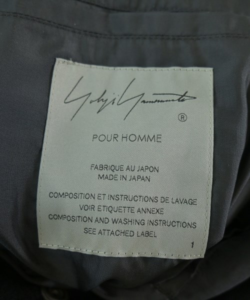 yohji yamamoto POUR HOMME（ヨウジヤマモトプールオム）その他 黒 サイズ:1(XS位) メンズ/2200662498025