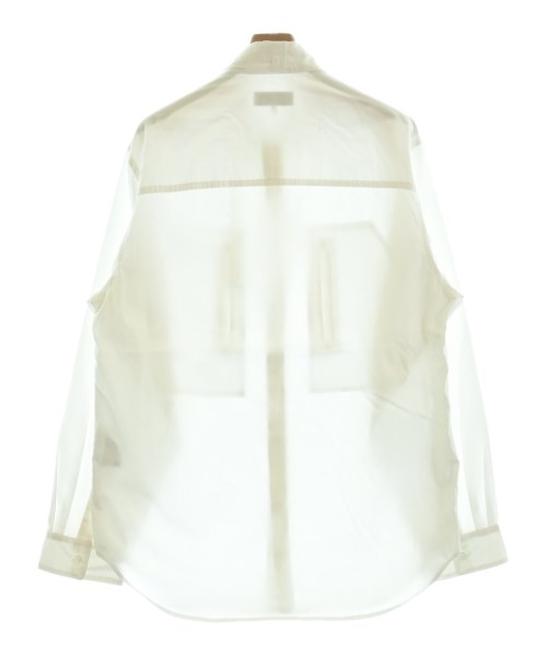 yohji yamamoto POUR HOMME（ヨウジヤマモトプールオム）カジュアルシャツ 白 サイズ:4(L位) メンズ/2200662705024