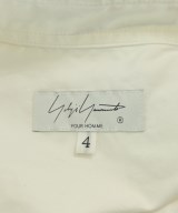yohji yamamoto POUR HOMME（ヨウジヤマモトプールオム）カジュアルシャツ 白 サイズ:4(L位) メンズ/2200662705024