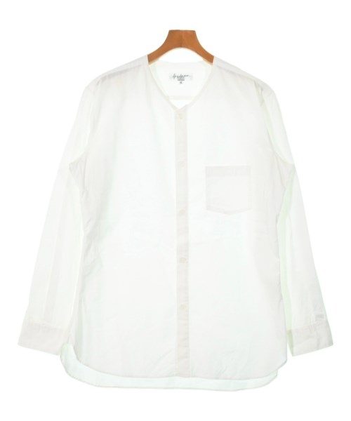 yohji yamamoto POUR HOMME(ヨウジヤマモトプールオム)カジュアルシャツ 白 サイズ:4(L位)/2200658863660