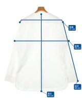 yohji yamamoto POUR HOMME（ヨウジヤマモトプールオム）カジュアルシャツ 白 サイズ:4(L位) メンズ/2200658863660