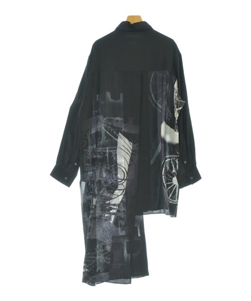 yohji yamamoto POUR HOMME（ヨウジヤマモトプールオム）カジュアルシャツ 黒 サイズ:2(S位) メンズ/2200663294022