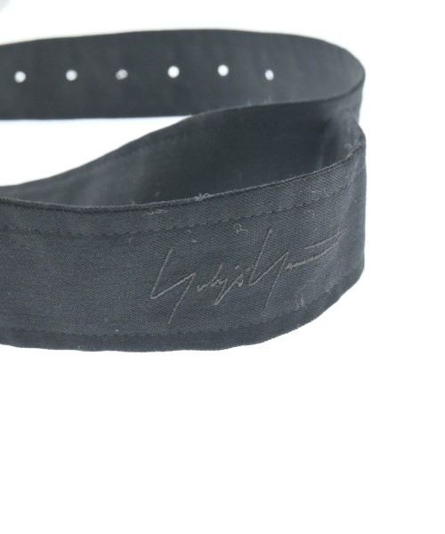 yohji yamamoto POUR HOMME（ヨウジヤマモトプールオム）ベルト 黒 サイズ:- メンズ/2200661833308