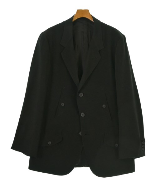 yohji yamamoto POUR HOMME(ヨウジヤマモトプールオム)カジュアルジャケット 黒 サイズ:4(L位)/2200663723119