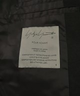 yohji yamamoto POUR HOMME（ヨウジヤマモトプールオム）カジュアルジャケット 黒 サイズ:4(L位) メンズ/2200663723119