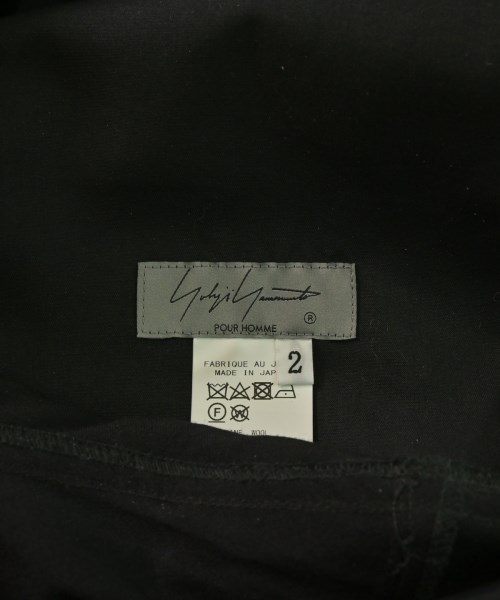 yohji yamamoto POUR HOMME（ヨウジヤマモトプールオム）その他 黒 サイズ:2(S位) メンズ/2200663777037
