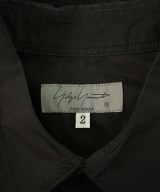 yohji yamamoto POUR HOMME（ヨウジヤマモトプールオム）カジュアルシャツ 黒 サイズ:2(S位) メンズ/2200663777044