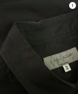 yohji yamamoto POUR HOMME（ヨウジヤマモトプールオム）カジュアルシャツ 黒 サイズ:2(S位) メンズ/2200663777044