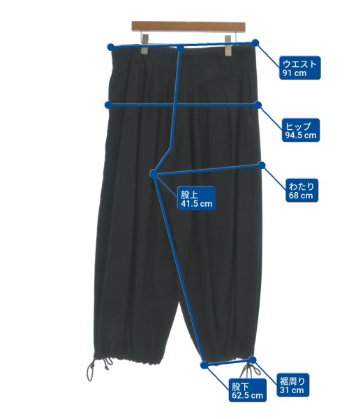 yohji yamamoto POUR HOMME（ヨウジヤマモトプールオム）その他 黒 サイズ:3(M位) メンズ/2200663777051