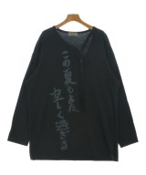 yohji yamamoto POUR HOMME（ヨウジヤマモトプールオム）Tシャツ・カットソー 黒 サイズ:3(M位) メンズ/2200663881109