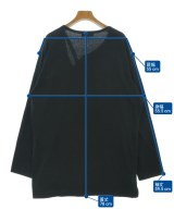 yohji yamamoto POUR HOMME（ヨウジヤマモトプールオム）Tシャツ・カットソー 黒 サイズ:3(M位) メンズ/2200663881109