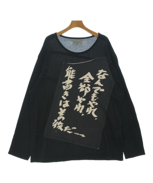 yohji yamamoto POUR HOMME(ヨウジヤマモトプールオム)Tシャツ・カットソー 黒 サイズ:3(M位)/2200663881116