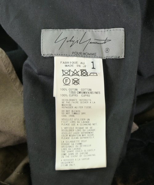 yohji yamamoto POUR HOMME（ヨウジヤマモトプールオム）その他 黒 サイズ:1(XS位) メンズ/2200663881123