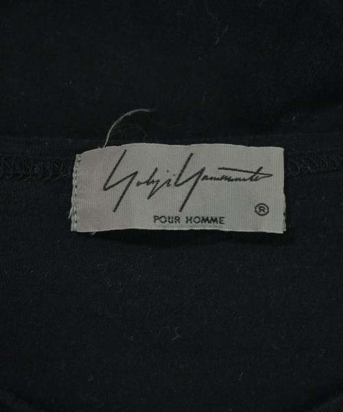 yohji yamamoto POUR HOMME（ヨウジヤマモトプールオム）Tシャツ・カットソー 黒 サイズ:3(M位) メンズ/2200664128036