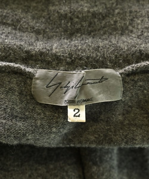 yohji yamamoto POUR HOMME（ヨウジヤマモトプールオム）ニット・セーター グレー サイズ:2(S位) メンズ/2200664202040