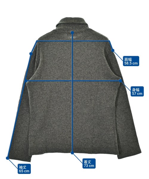 yohji yamamoto POUR HOMME（ヨウジヤマモトプールオム）ニット・セーター グレー サイズ:2(S位) メンズ/2200664202040