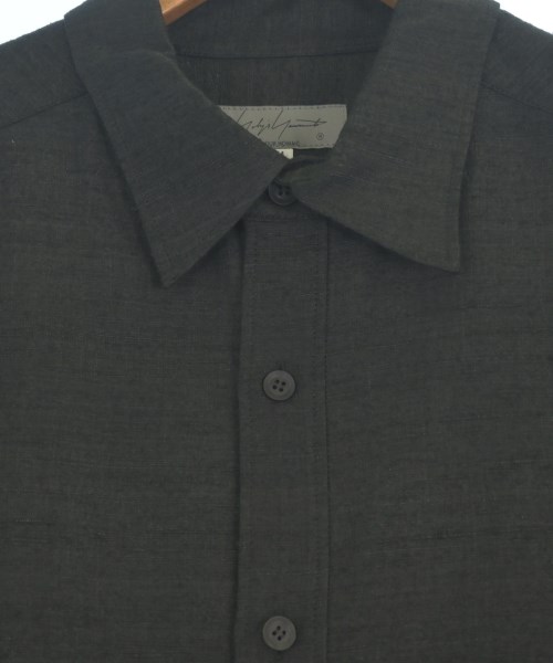 yohji yamamoto POUR HOMME（ヨウジヤマモトプールオム）カジュアルシャツ グレー サイズ:4(L位) メンズ/2200664423124