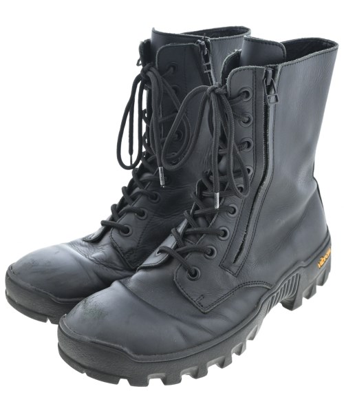 yohji yamamoto POUR HOMME(ヨウジヤマモトプールオム)ブーツ 黒 サイズ:27cm/2200664597016