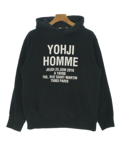 yohji yamamoto POUR HOMME(ヨウジヤマモトプールオム)パーカー 黒 サイズ:4(L位)/2200664801052