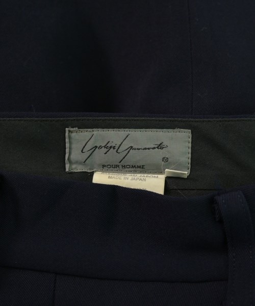 yohji yamamoto POUR HOMME（ヨウジヤマモトプールオム）スラックス 紺 サイズ:M メンズ/2200662509028