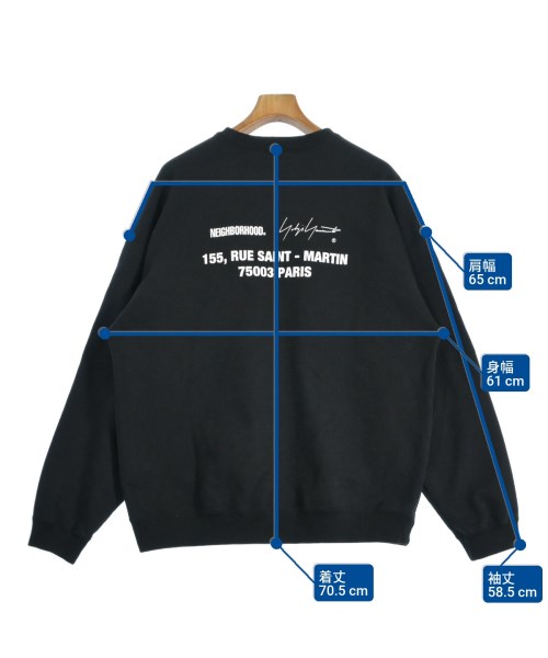 NEIGHBORHOOD（ネイバーフッド）スウェット 黒 サイズ:L メンズ/2200664928025