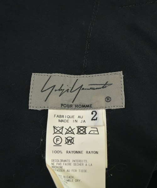 yohji yamamoto POUR HOMME（ヨウジヤマモトプールオム）その他 黒 サイズ:2(S位) メンズ/2200665048036