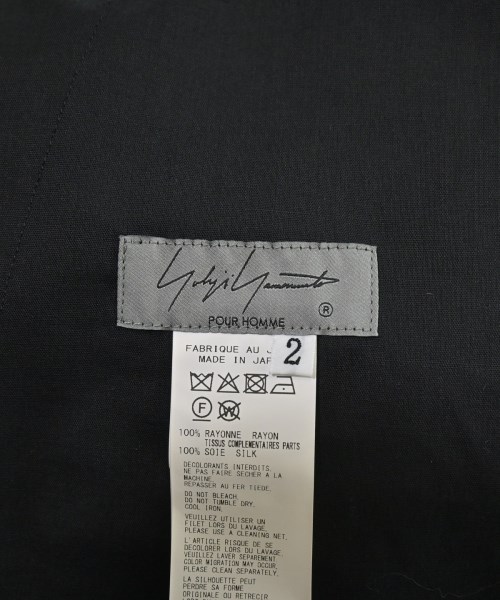 yohji yamamoto POUR HOMME（ヨウジヤマモトプールオム）その他 黒 サイズ:2(S位) メンズ/2200208668073