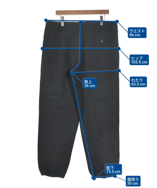 yohji yamamoto POUR HOMME（ヨウジヤマモトプールオム）その他 黒 サイズ:1(XS位) メンズ/2200665030024