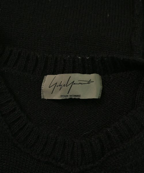yohji yamamoto POUR HOMME（ヨウジヤマモトプールオム）ニット・セーター 黒 サイズ:3(M位) メンズ/2200664760090