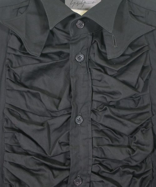yohji yamamoto POUR HOMME（ヨウジヤマモトプールオム）カジュアルシャツ 黒 サイズ:3(M位) メンズ/2200664760267